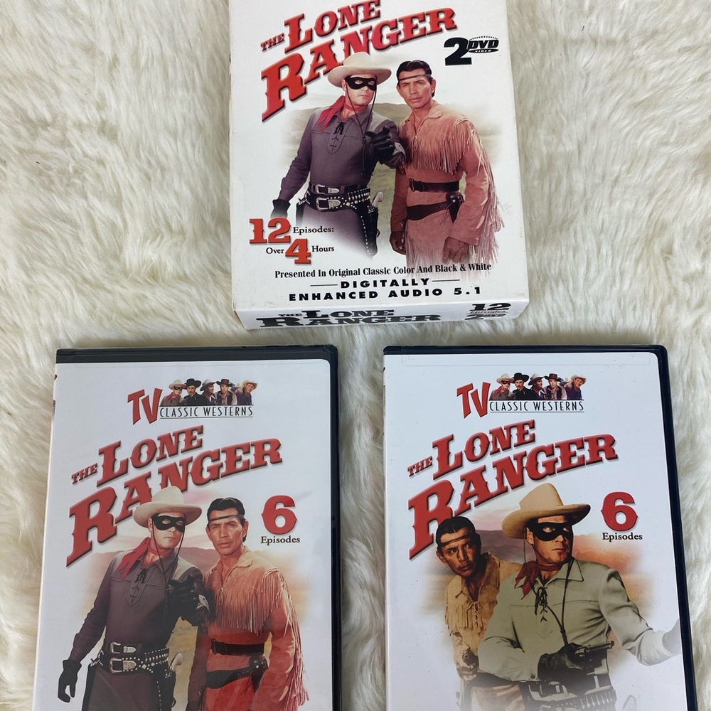The Lone Ranger 2 dvd set
